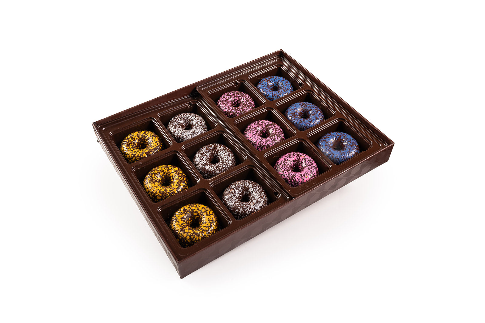 Chanukah Chocolate Donuts-Double Box