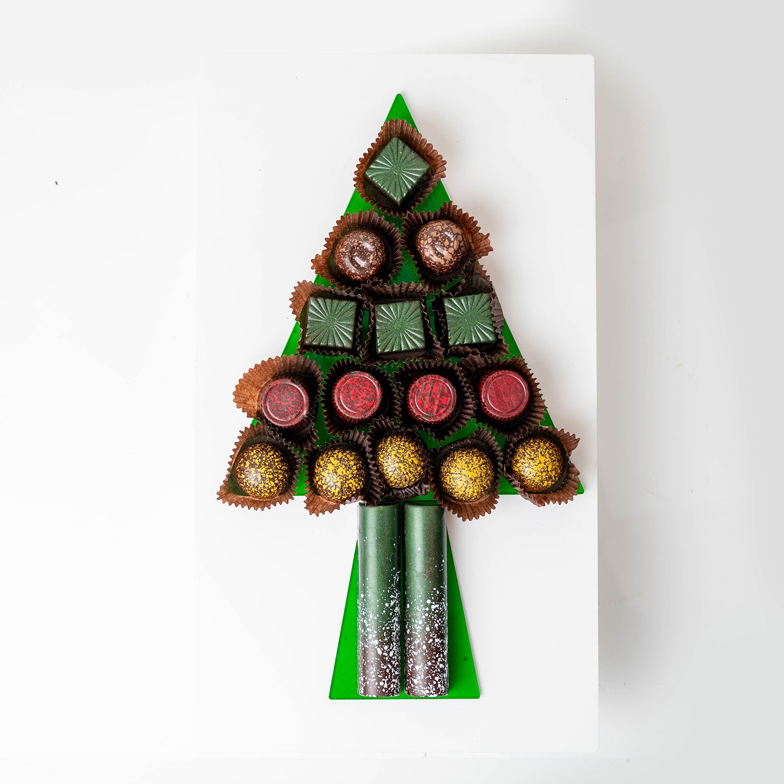 Christmas tree- chocolate platter