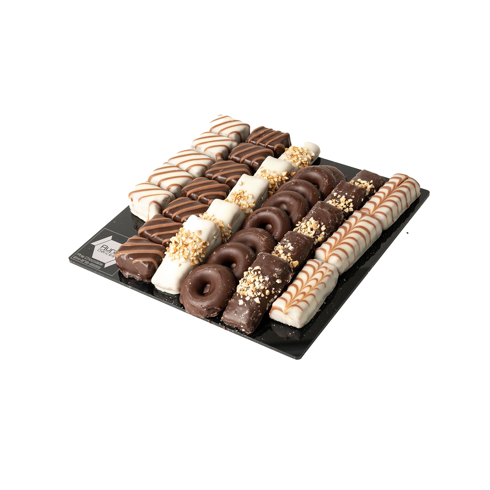 Mixed chocolate tray-small – Aura Delices
